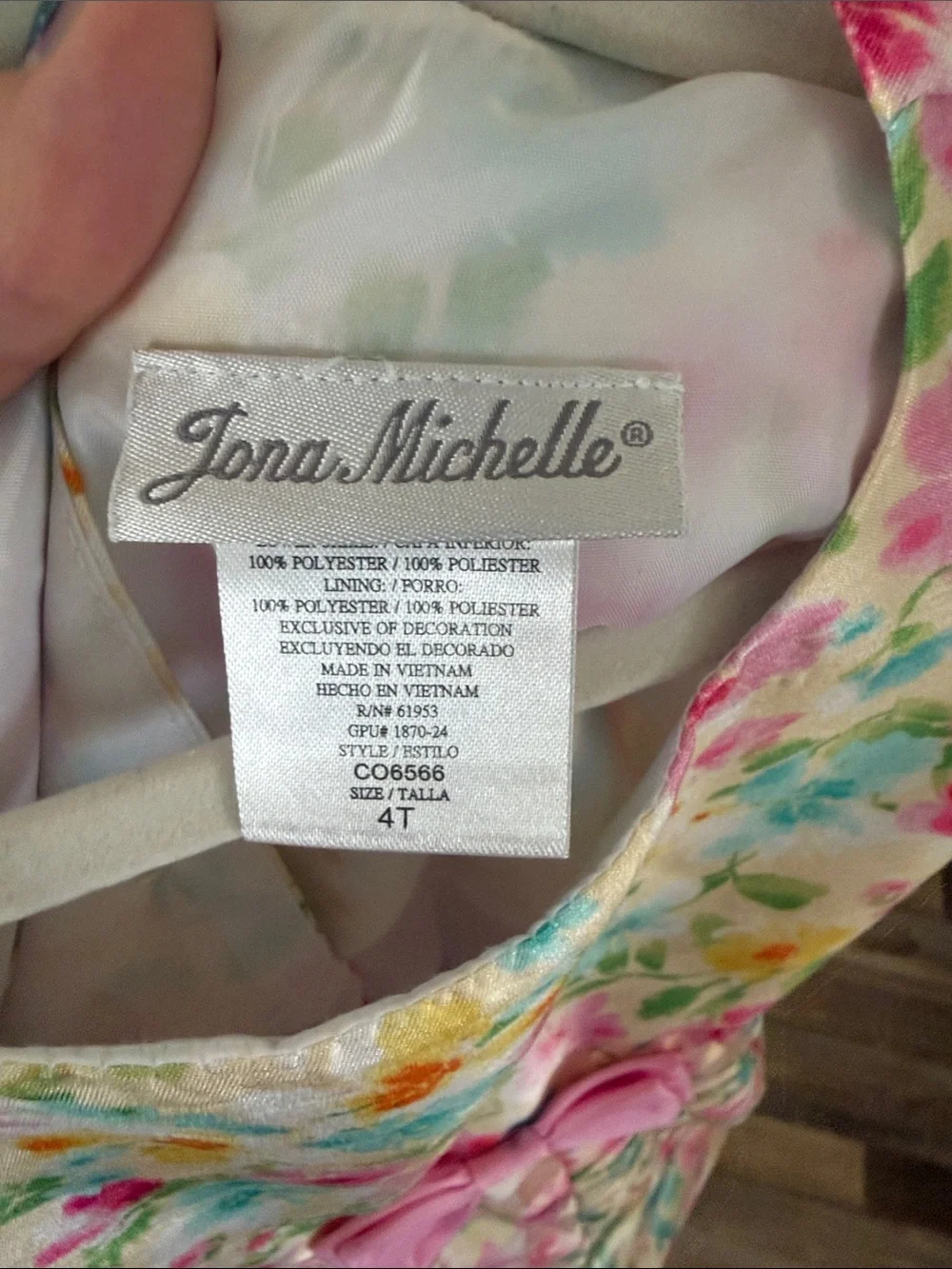 Jona Michelle sleeveless floral