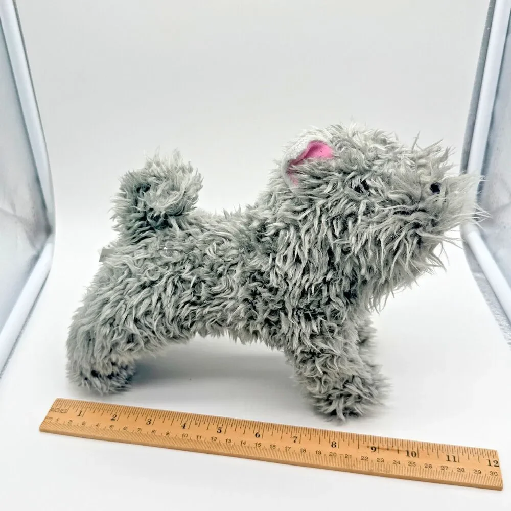 American Girl Marie Grace “Argos” the Gray Schnauzer Terrier Puppy Dog Plush Pet