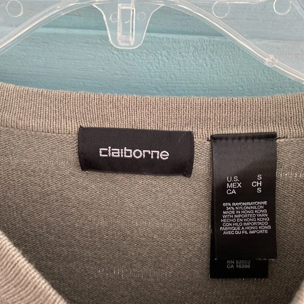 Claiborne pullover knit
