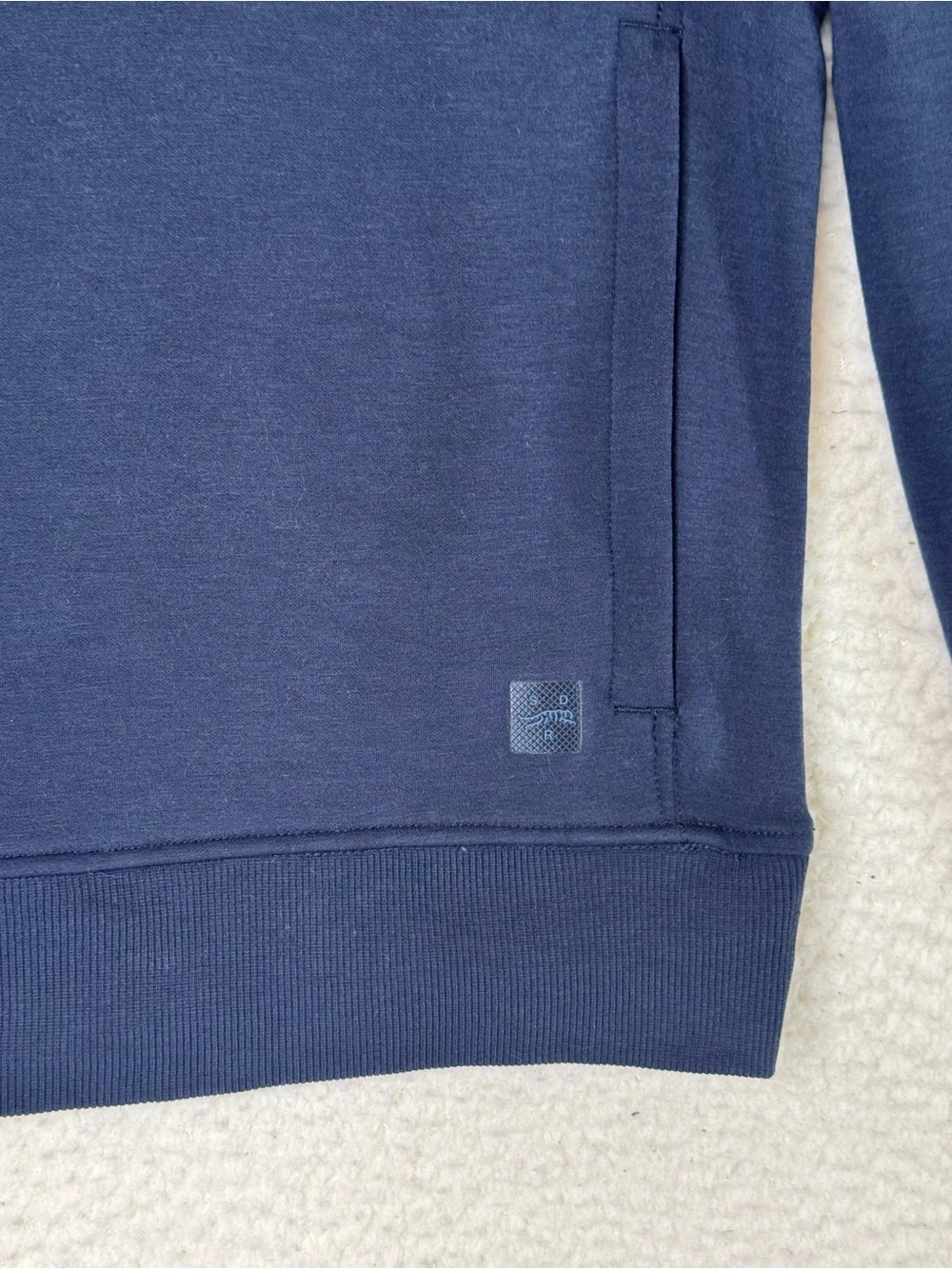 Sun Day Red Pebble Beach Golf Links 1/4 Zip Long Sleeve Pullover Men's Medium