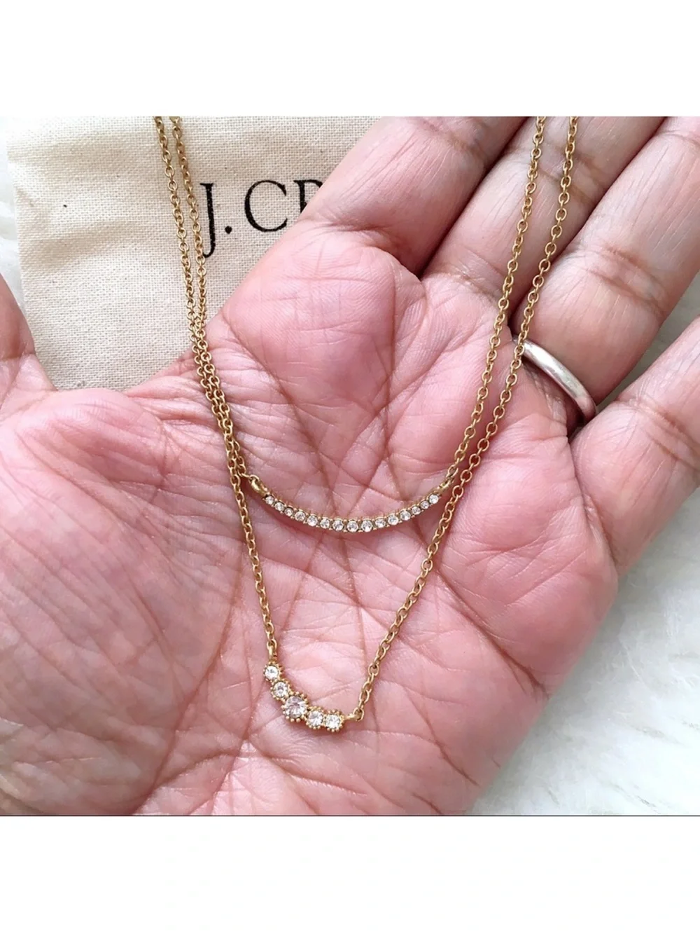 J. Crew crew gold shine