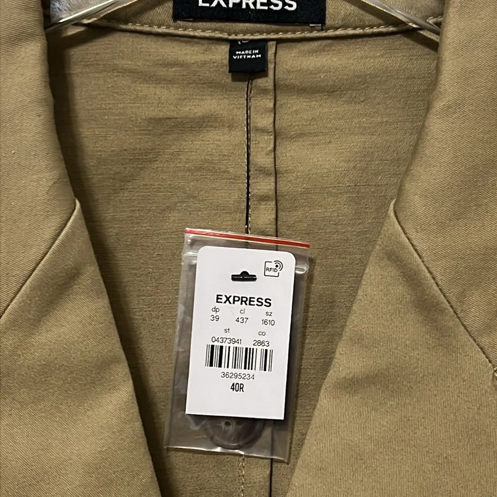 Express slim khaki