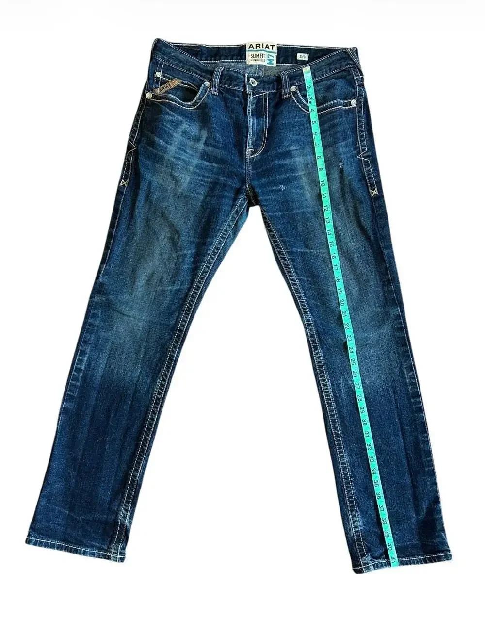 Ariat wash front