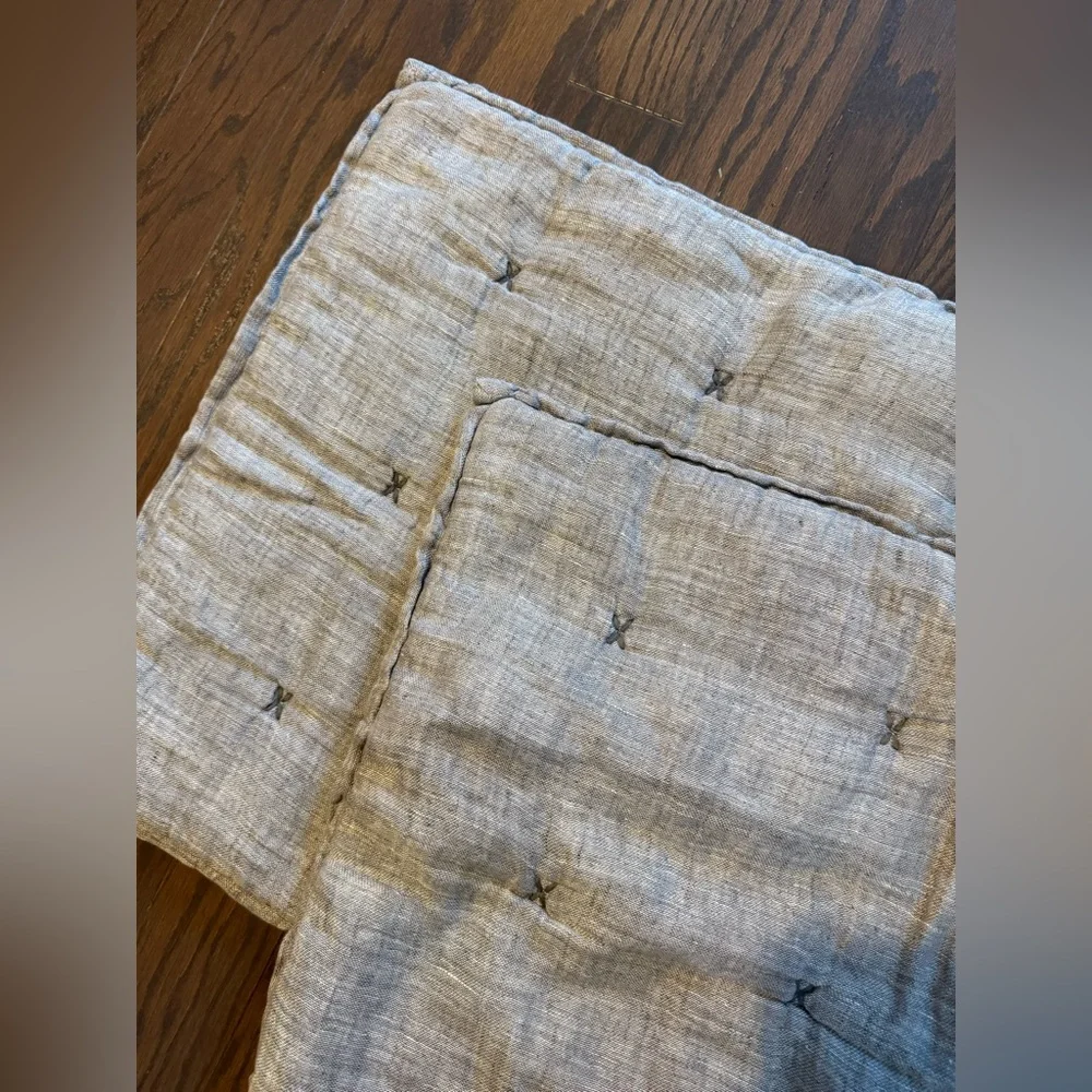 Restoration Hardware included linen