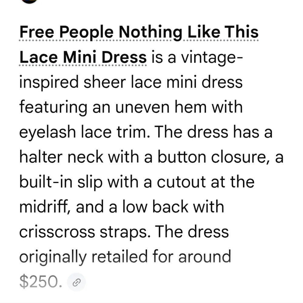Free People Nothing Like This Hot Pink Lace Halter Mini Dress