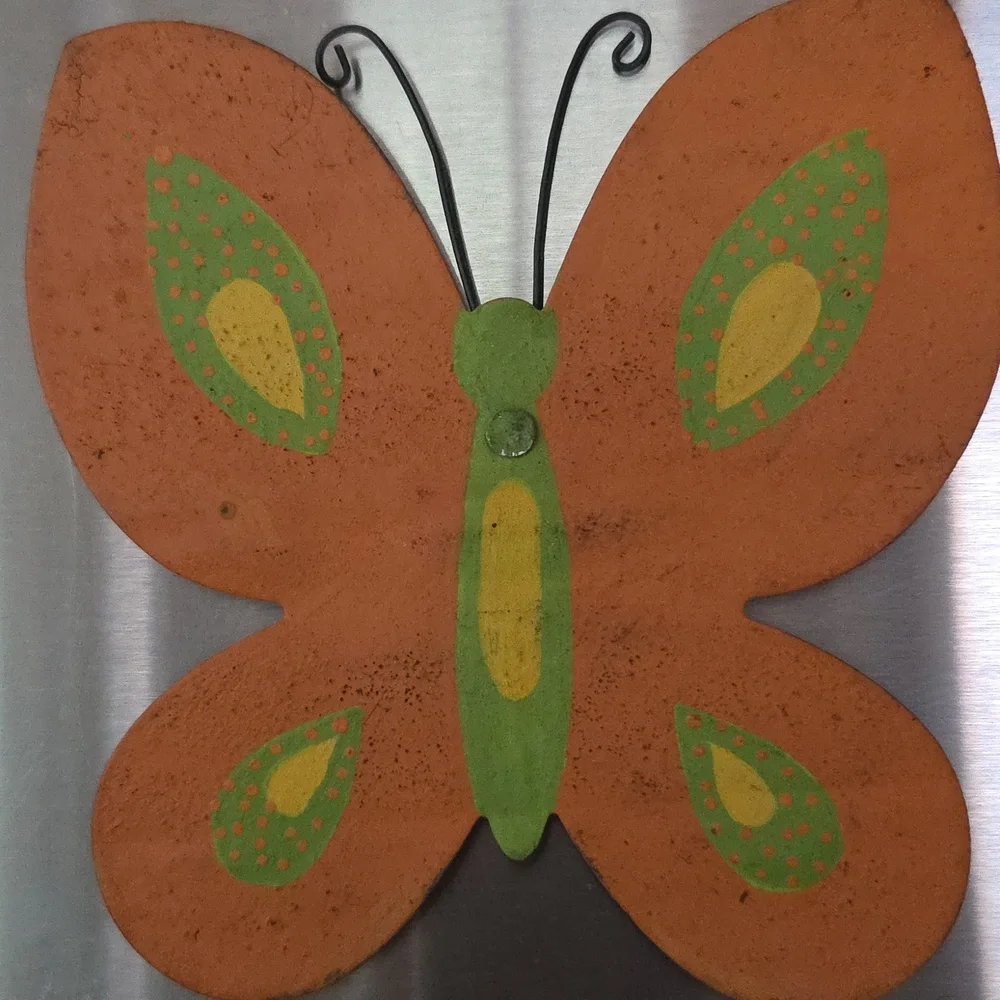 Hand Crafted colorful metal
