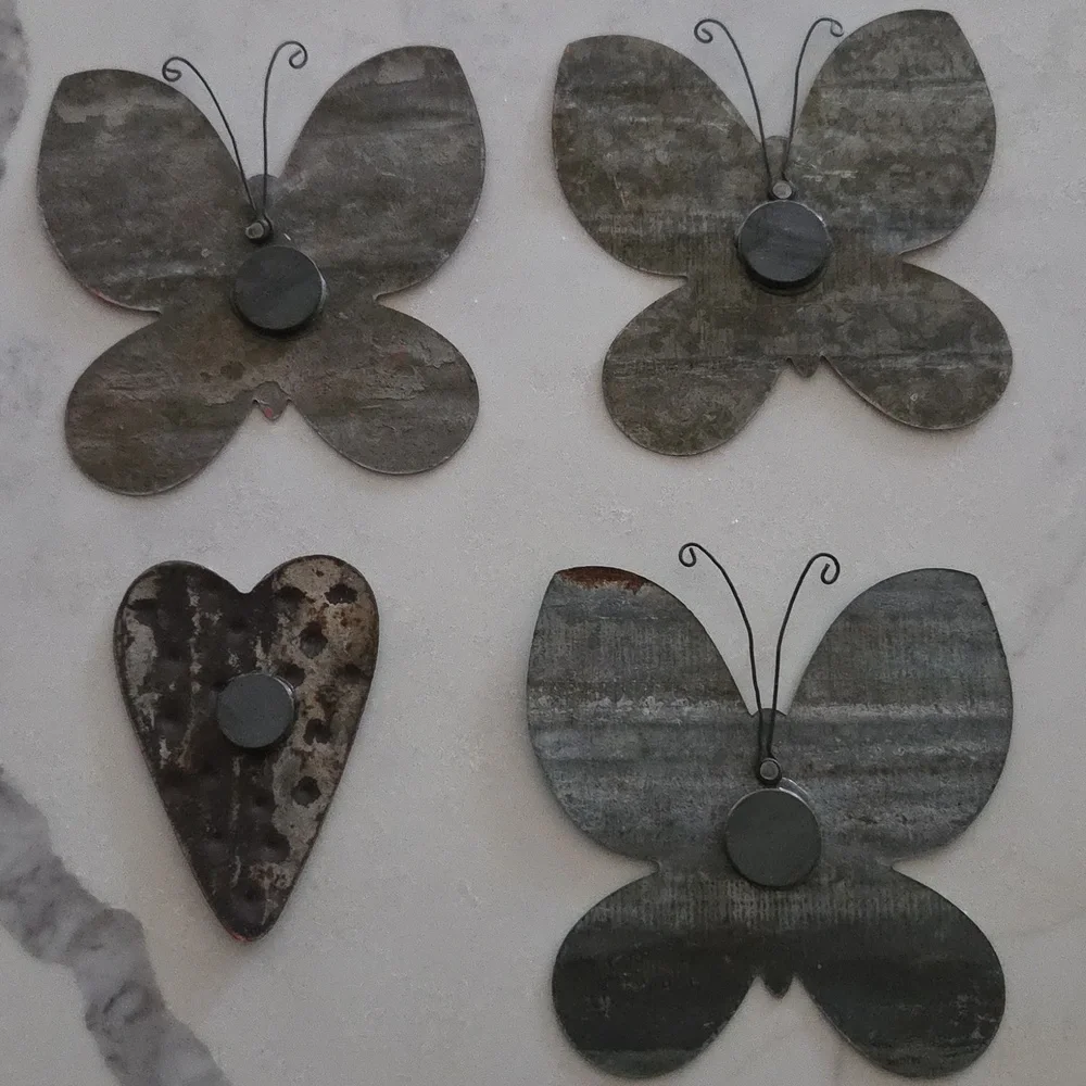 Hand Crafted colorful metal