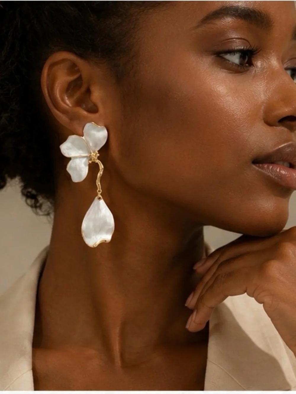 Anthropologie delicate gold