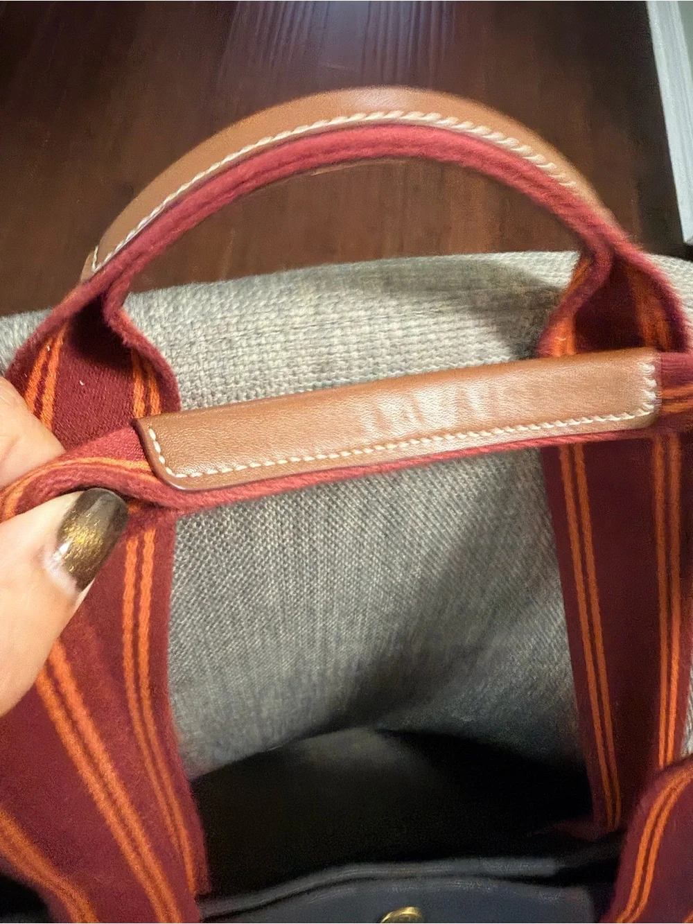 Coach large canvas