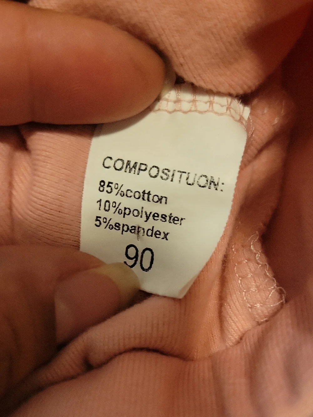 SHEIN peach colored