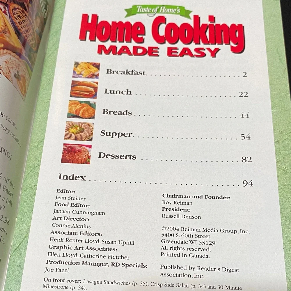 Taste Of Home discover collection