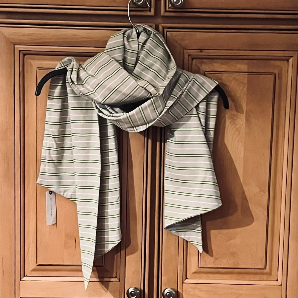 NWT Anthropologie Daily Practice Mixed Stripe Scarf