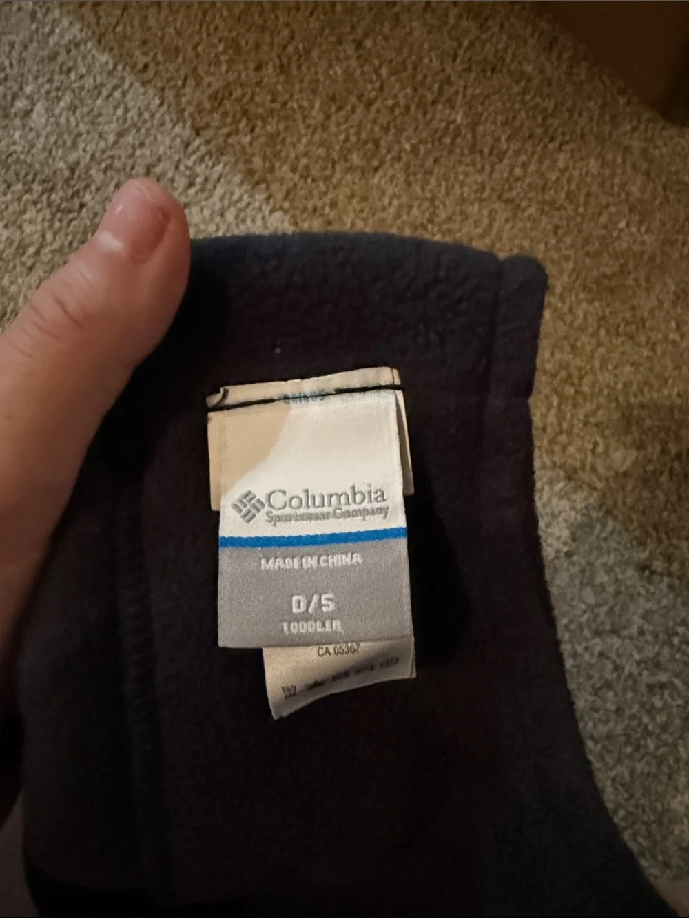 Columbia warm fleece