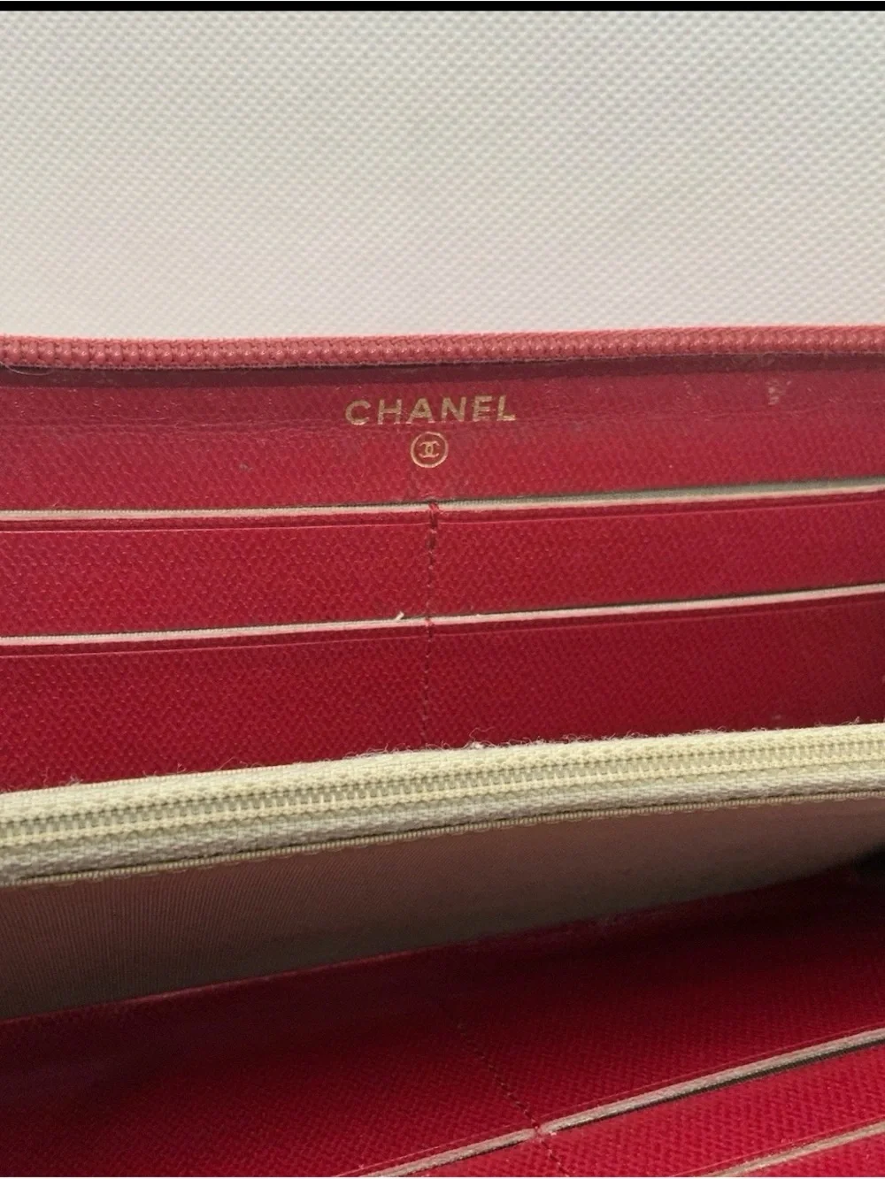 CHANEL design smooth leather