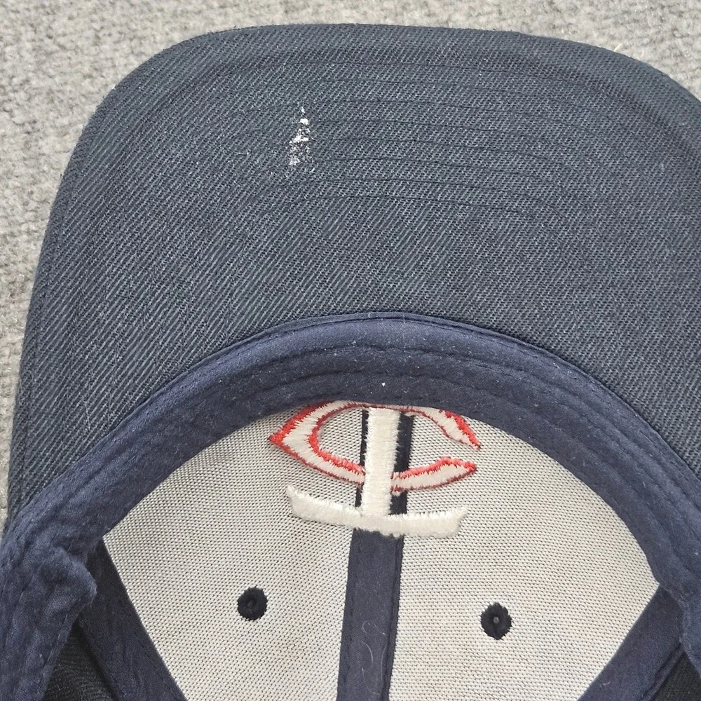 Minnesota Twins Baseball Hat Ford Motors Navy Blue MLB Adjustable Cap Twins Mesh