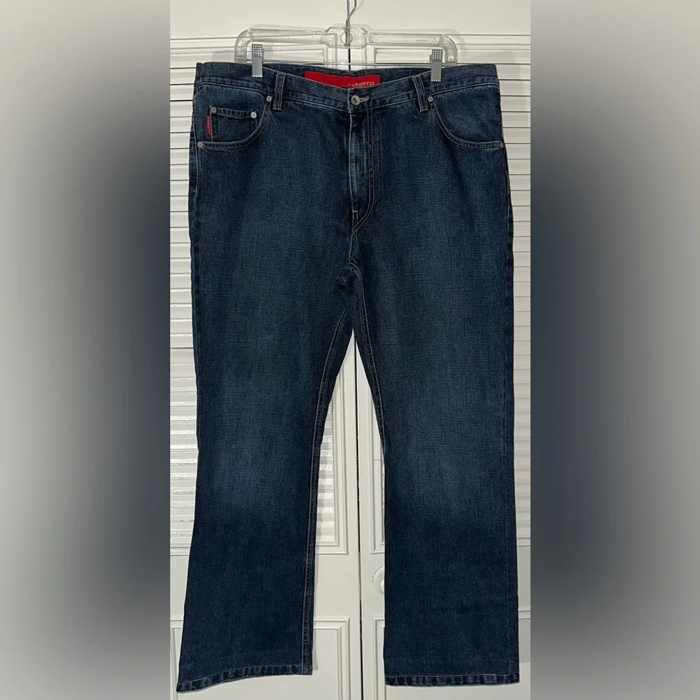Alberto Men’s Rock Jeans Size EU 56 US 38-40 *ALTERED*‎