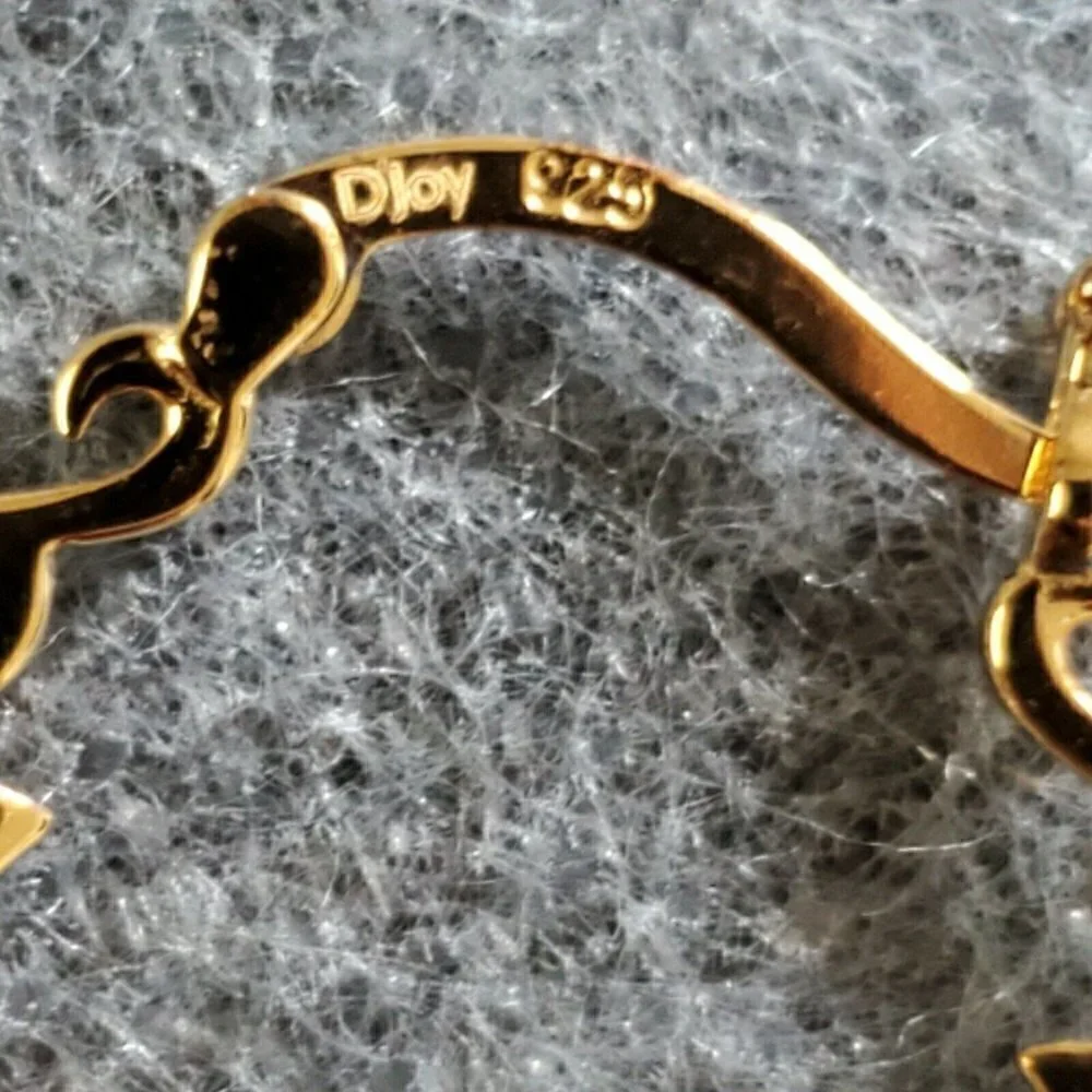 Jardin hoop earrings