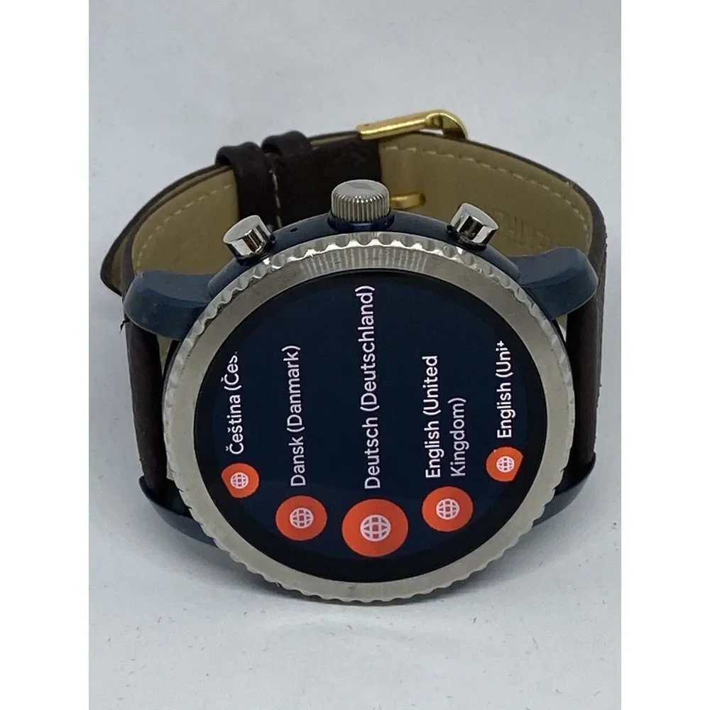 Fossil Gen 3 Authentic Genuine Smart Watch Custom Band FTW4004 LT141
