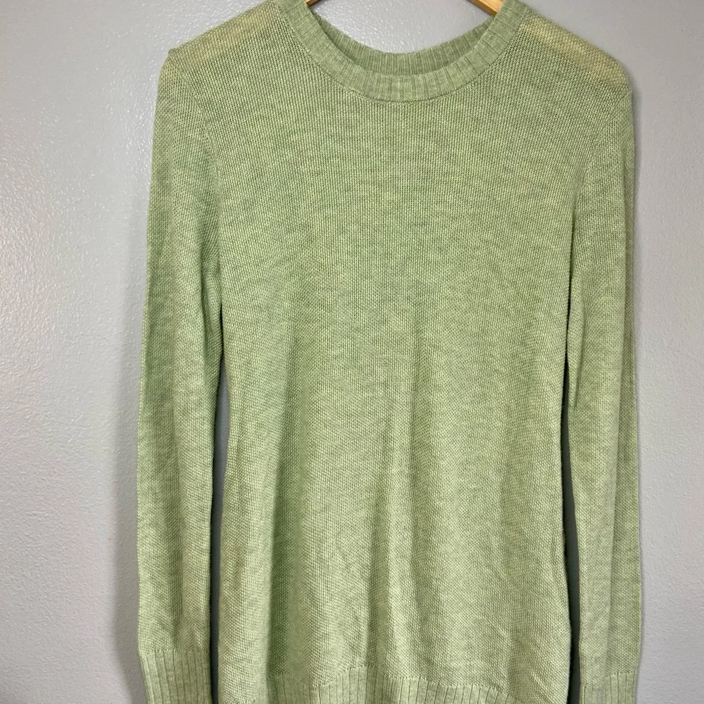 Lululemon Athletica Light Green‎ Knit Sweater