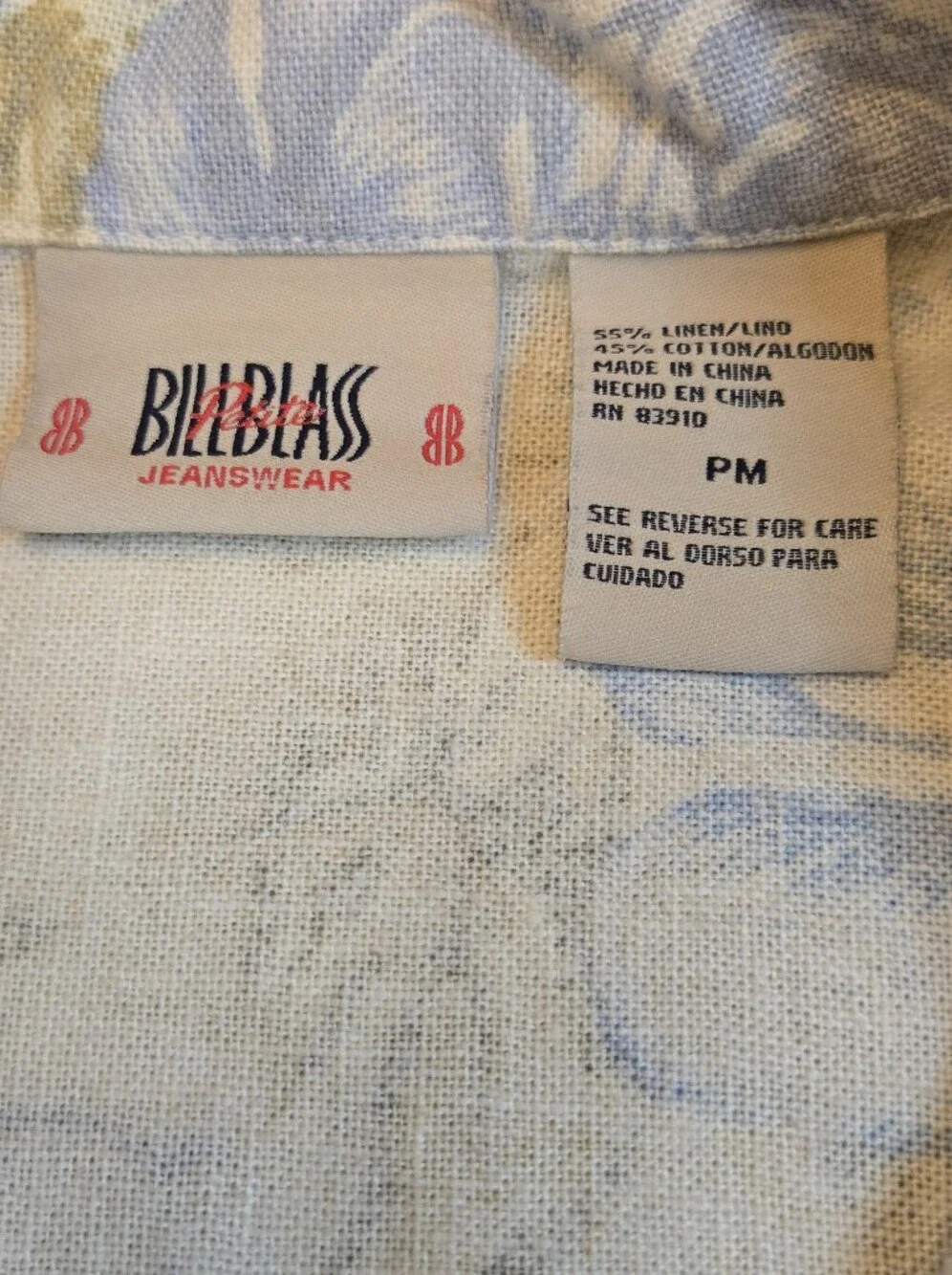 bill blass vintage bill