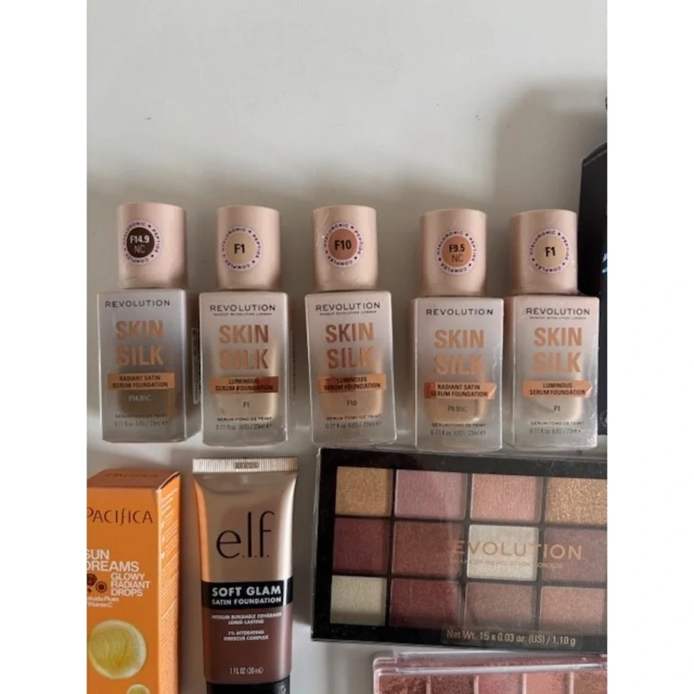 Makeup Revolution comprehensive makeup