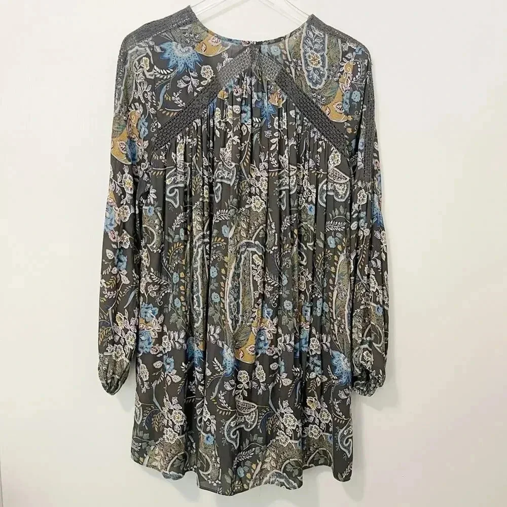 Free People paisley printed