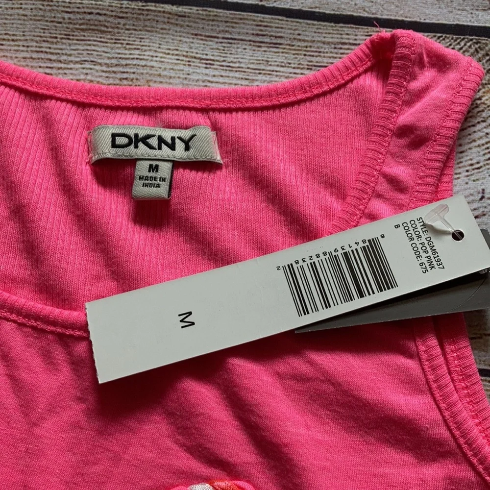 Dkny pink tank