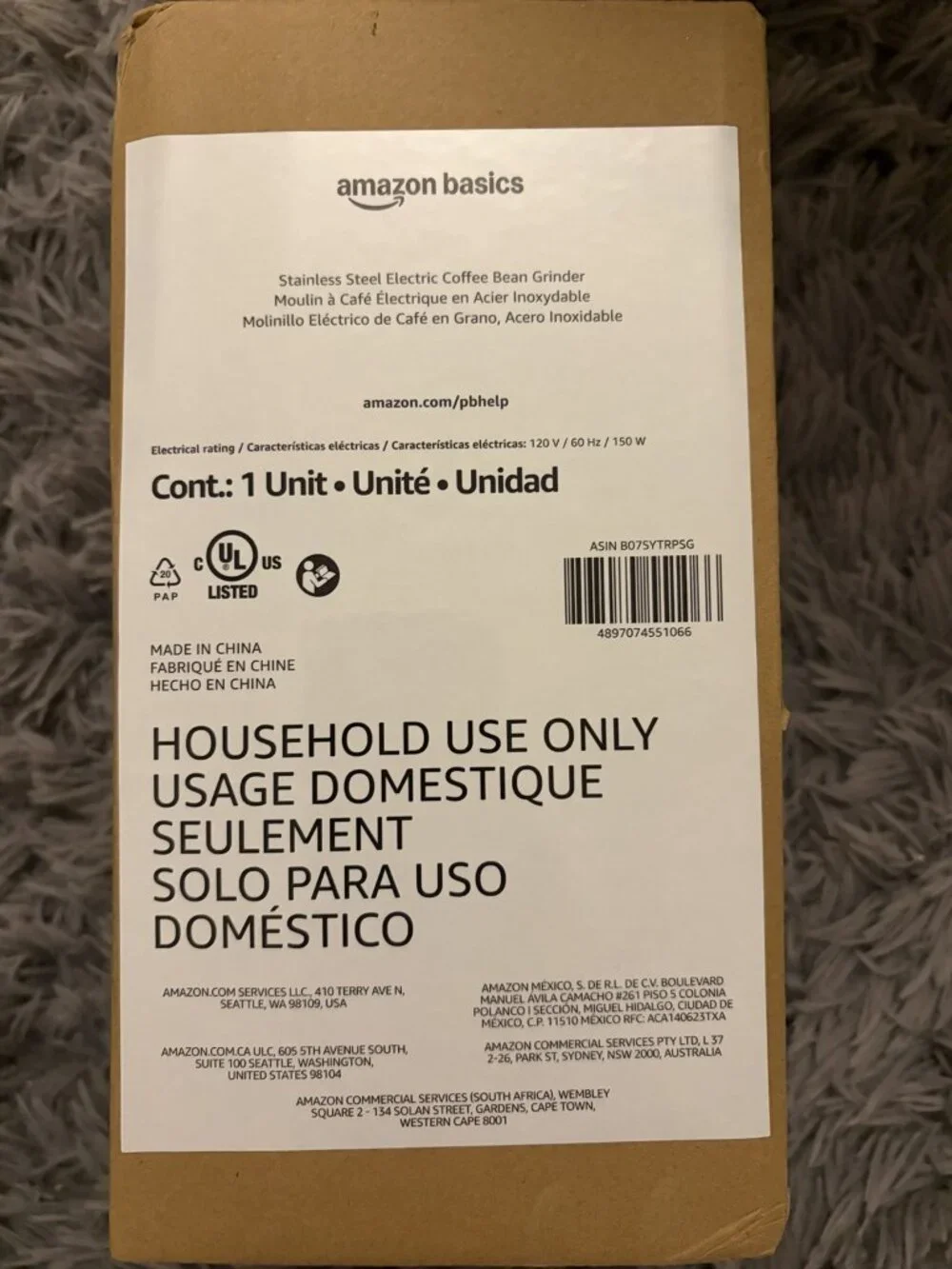 Amazon Basics thoughtful common