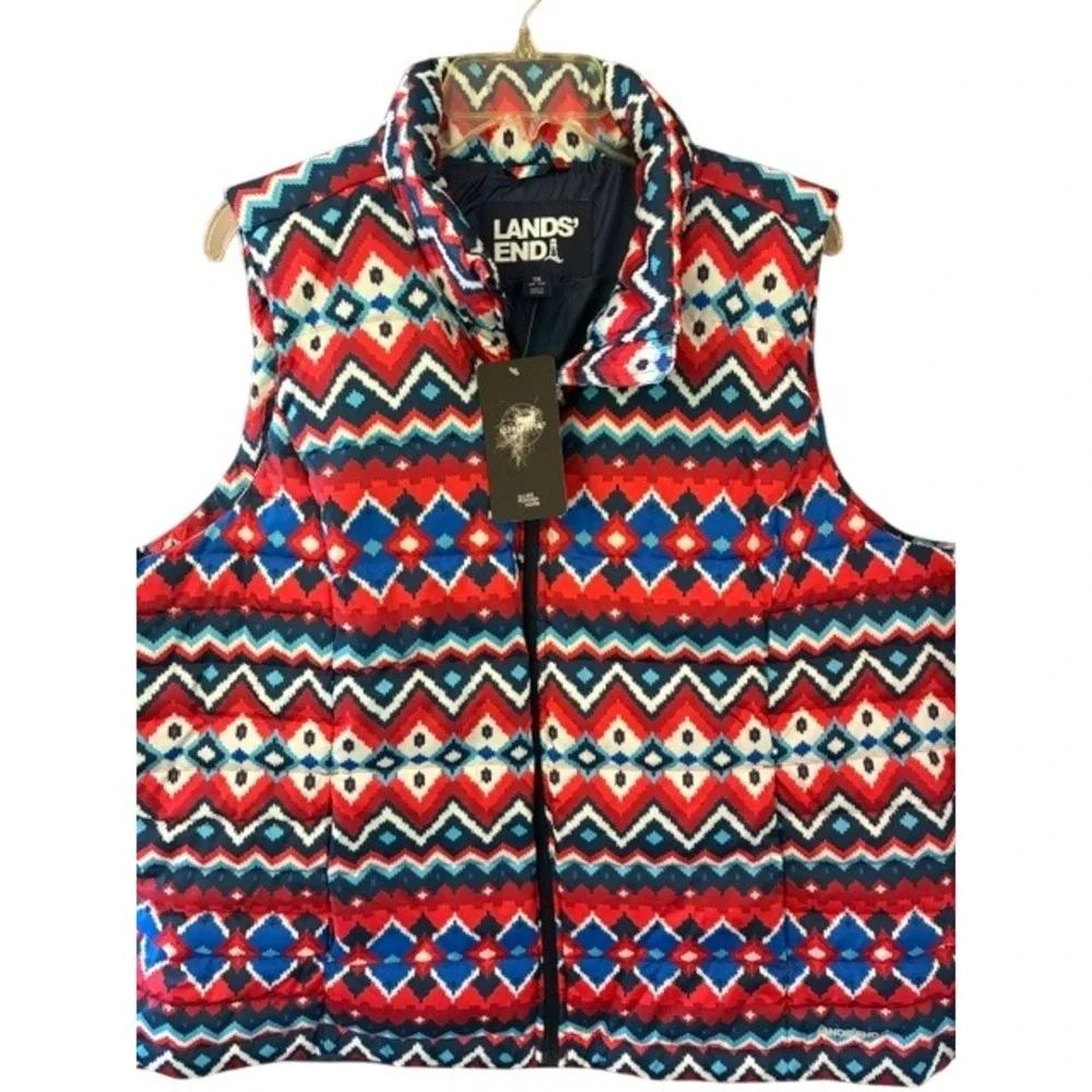 Lands End keywords tags crisp
