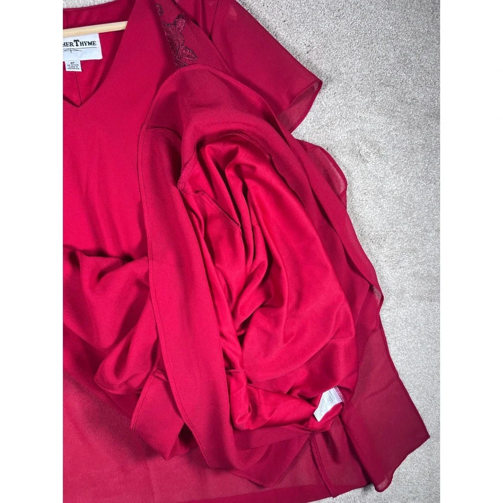 Another Thyme elegant red
