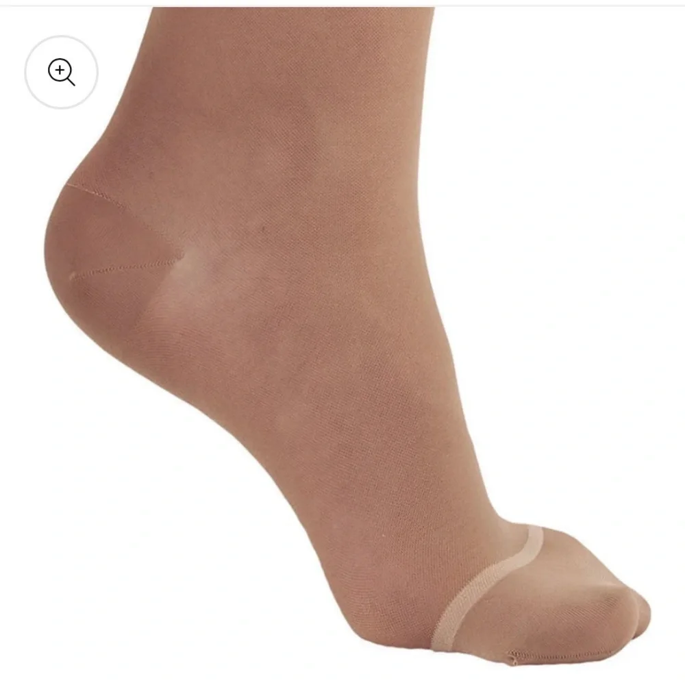 Ames Walker P200 size large beige Compression Socks 20-30 mmHg
