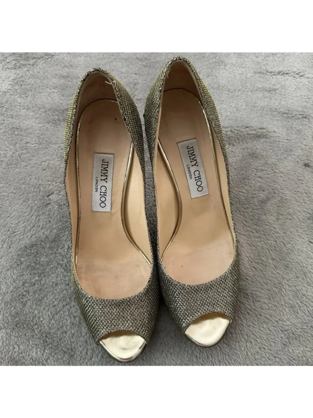 Jimmy Choo beautiful gold