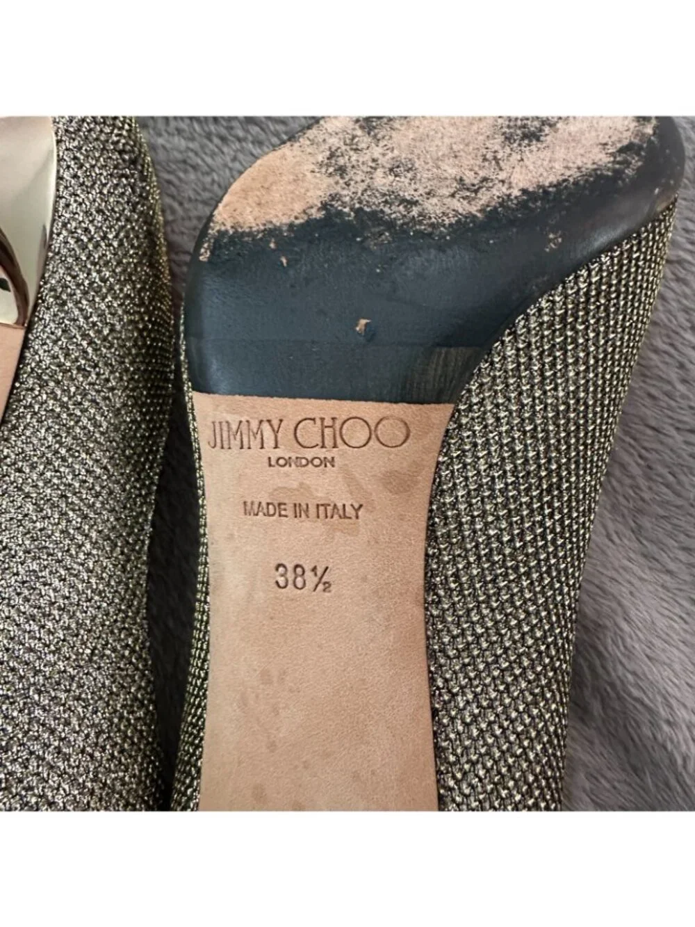 Jimmy Choo beautiful gold