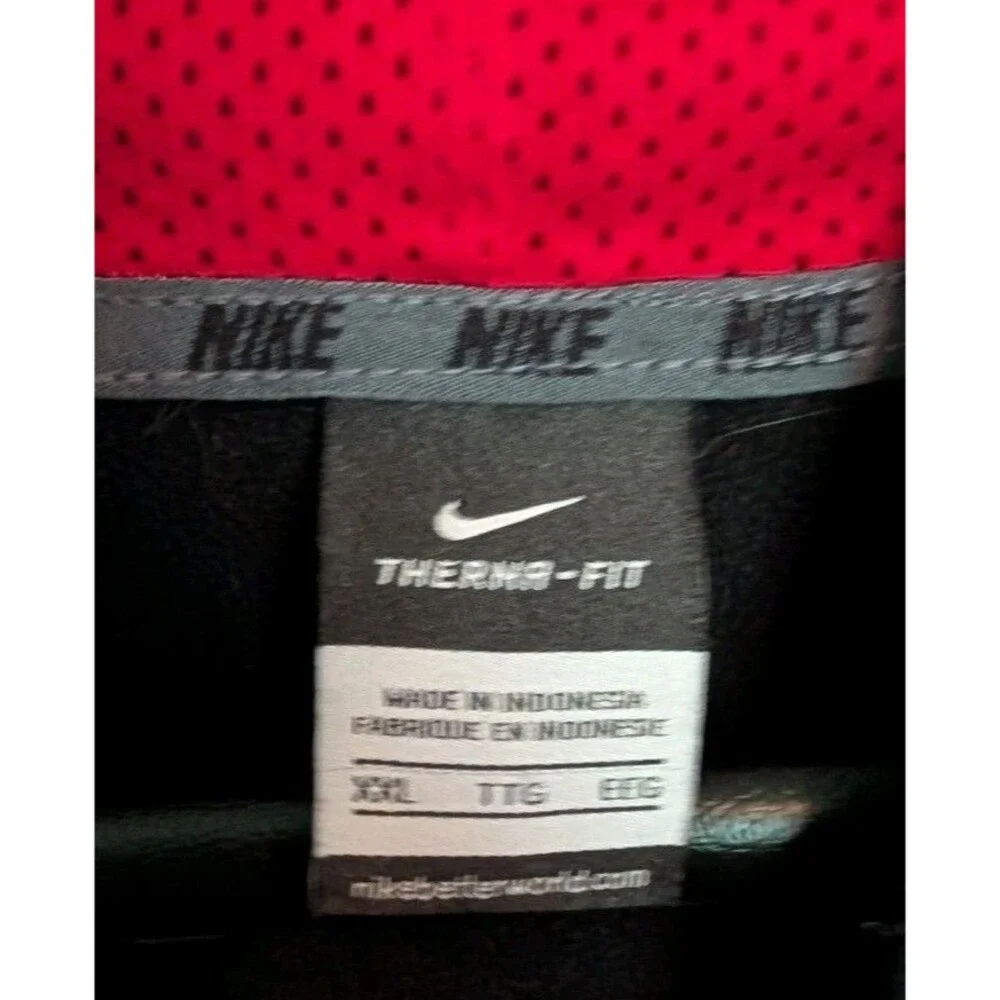 Nike Ohio State Buckeyes Therma-Fit Black Hoodie Sweatshirt Size 2XL