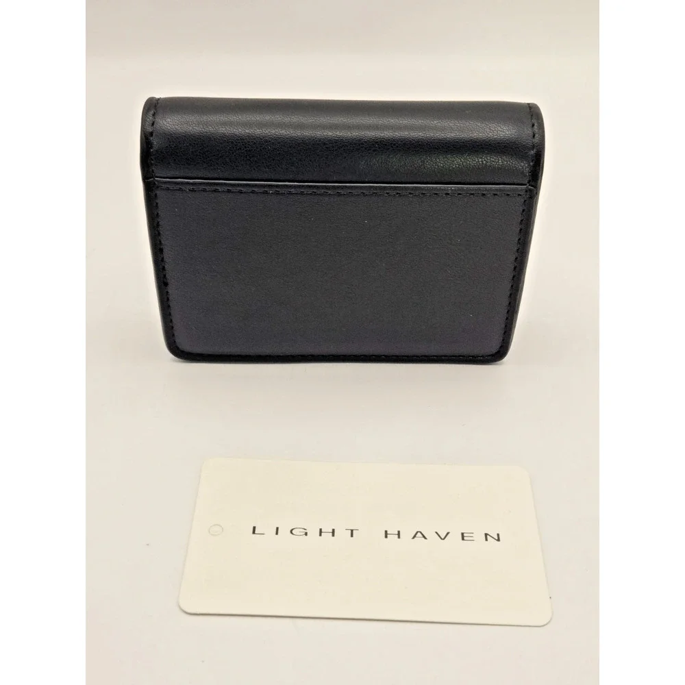 RFID Blocking Wallet Minimalist Black Business Credit Card Holder