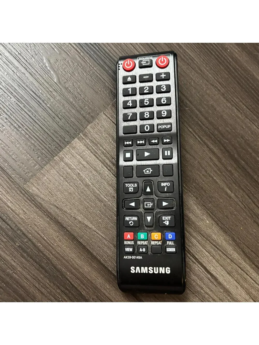 Genuine Samsung AK59-00149A Remote Control for Blu-Ray/DVD Players OEM Tested
