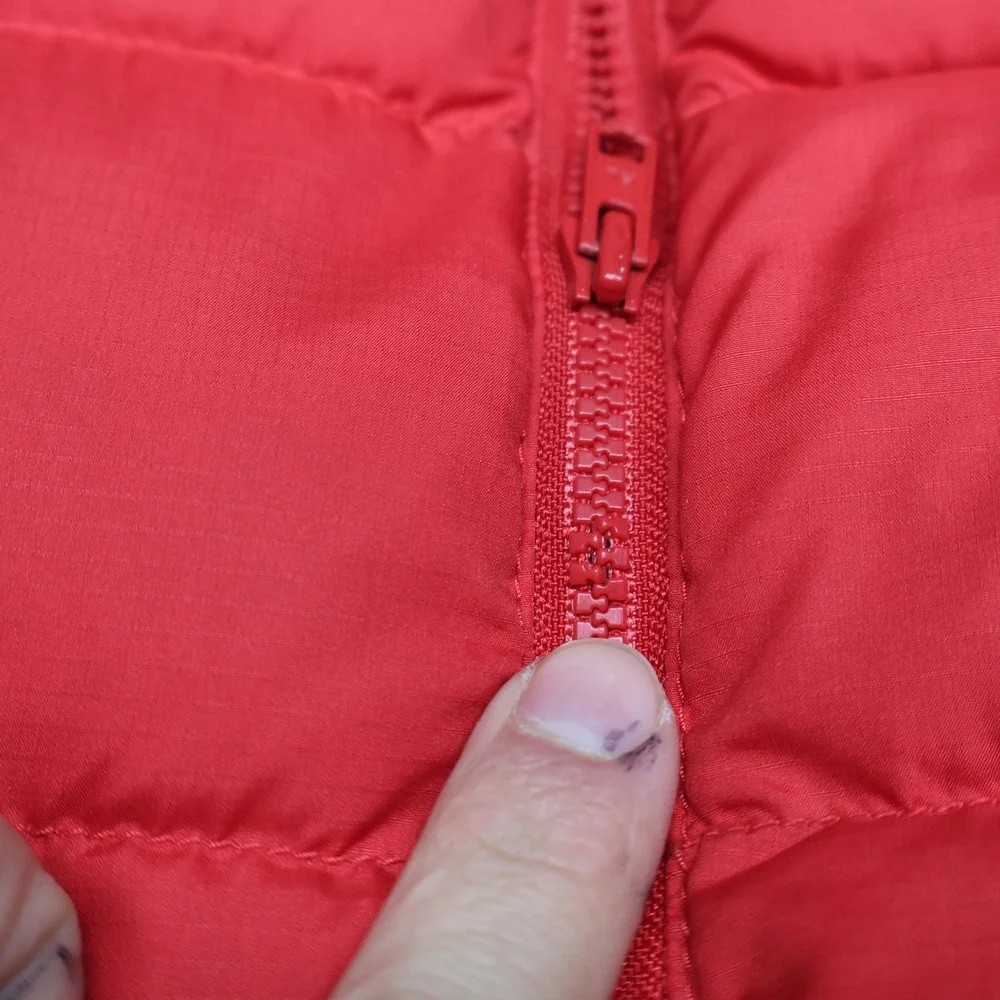 Ralph‎ Lauren Bunting Kids 24M Red Quilted Puffer Snowsuit Winter Mittens Footed