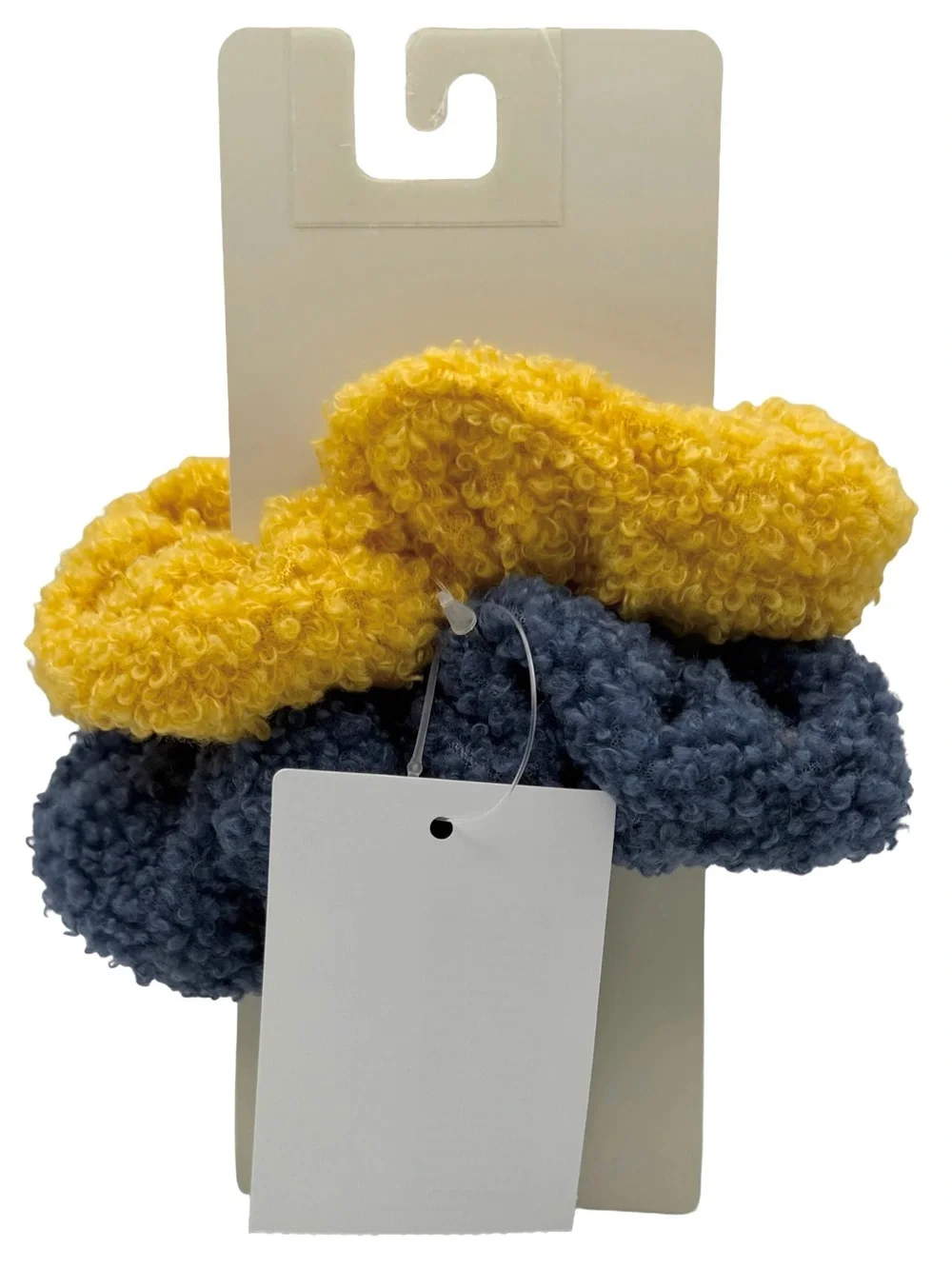 Tucker + Tate Sherpa Fleece Scrunchies 2-Pack Blue And Yellow