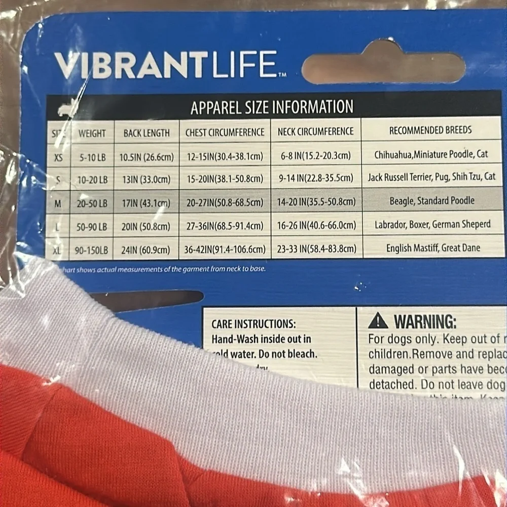 ❤️ 🆕 Vibrant Life Dogs Medium 20-50lb Holiday Pet Tee “Official Cookie Tester”