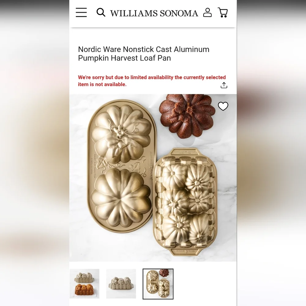 Nordic Ware williams sonoma