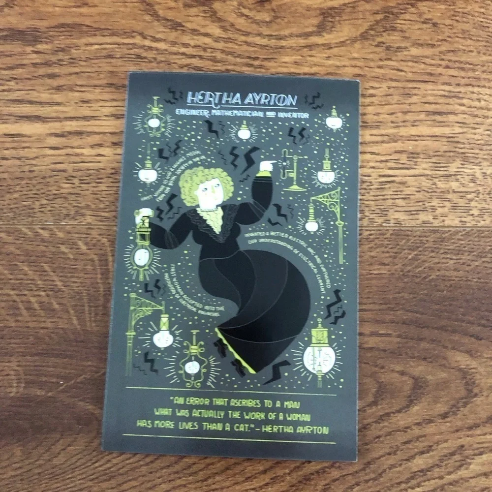 Women in Science by: Rachel Ignotofsky postcard set #13