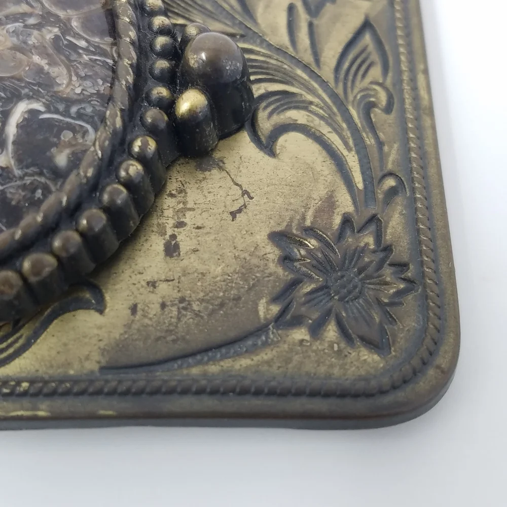 Vintage brass tone