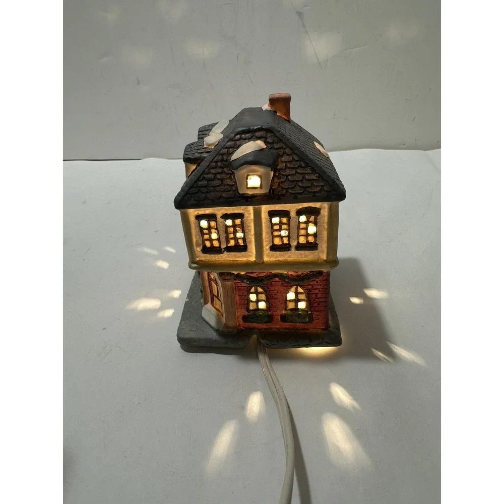 Victorian Village Collectibles house village painted