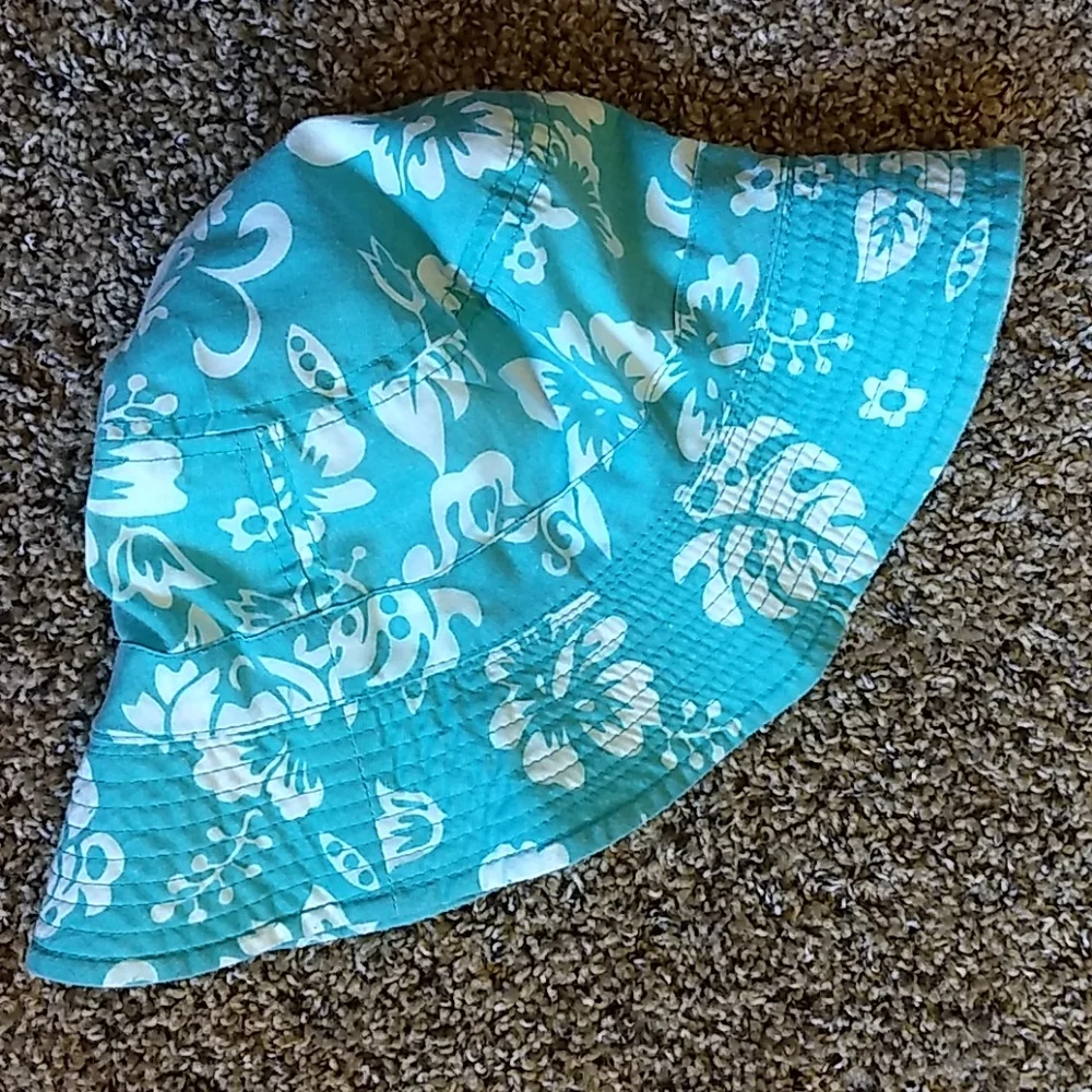 Tropical Print Bucket Hat