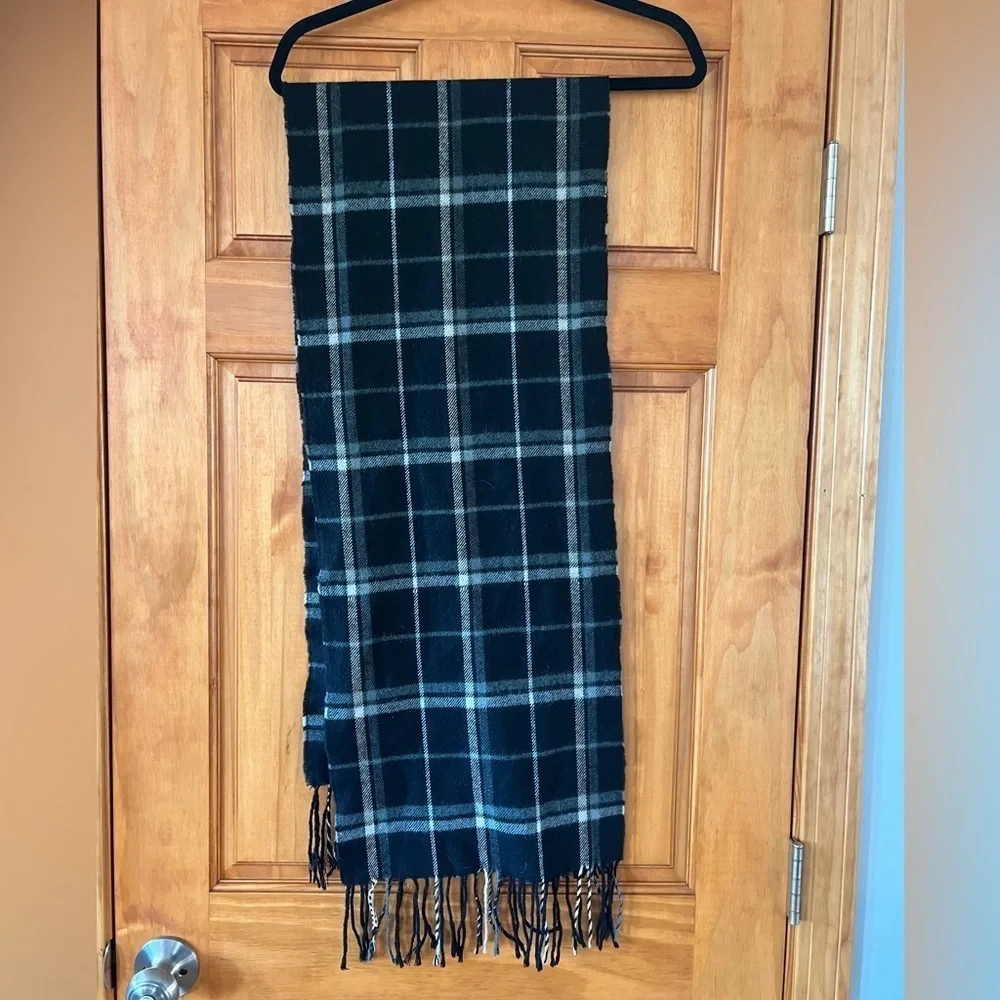 Mens Plaid Scarf