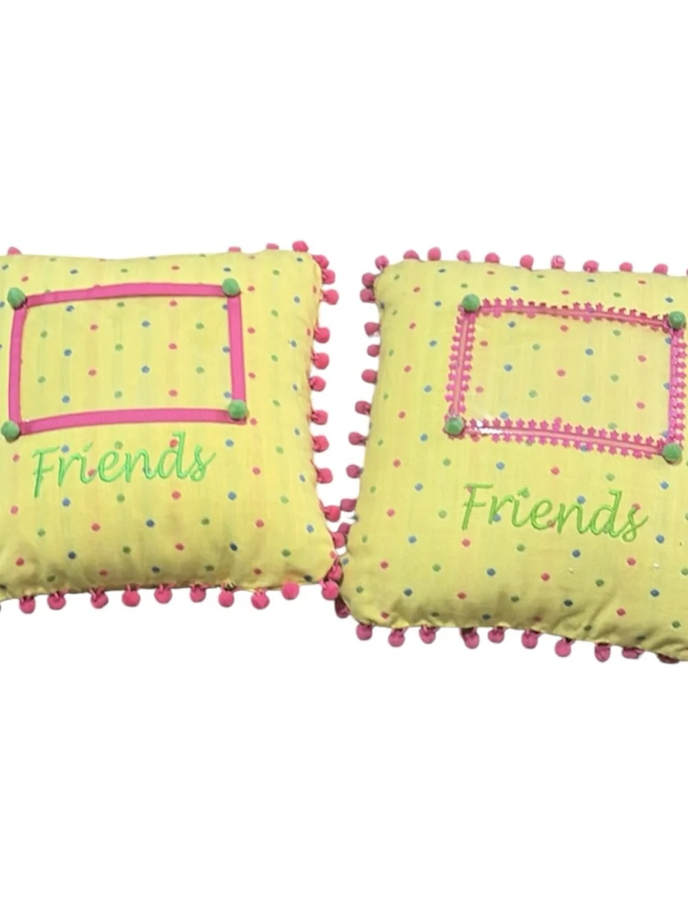 Handmade embroidered decorative dot