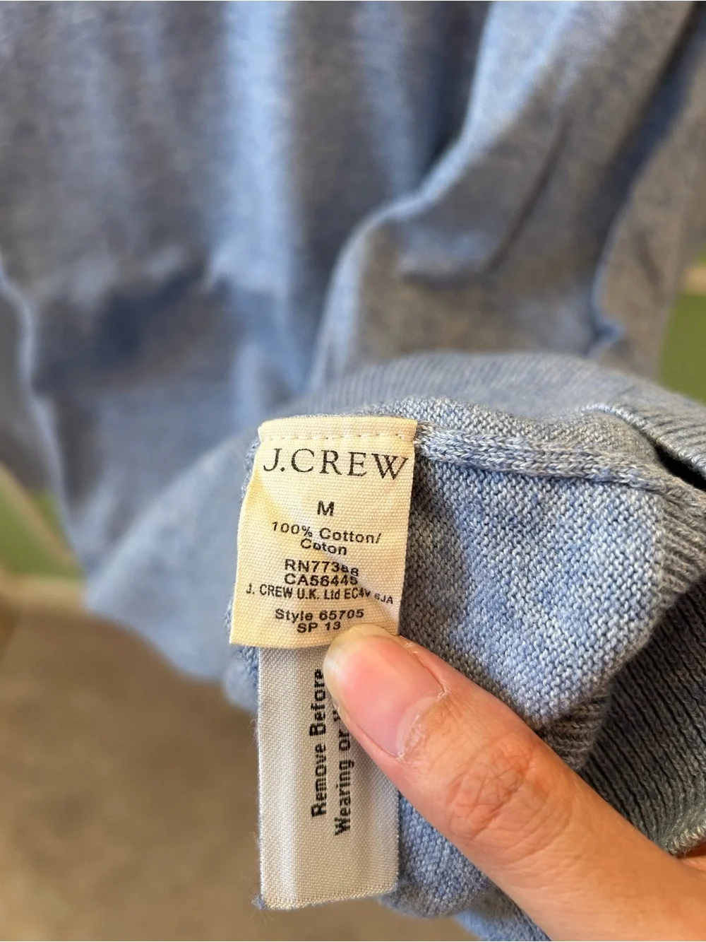 J. Crew soft knit