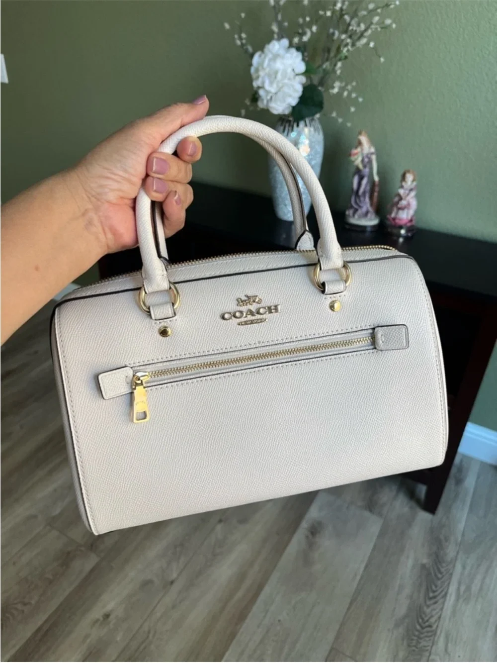 Coach Rowan Chalk/ Gold Crossbody