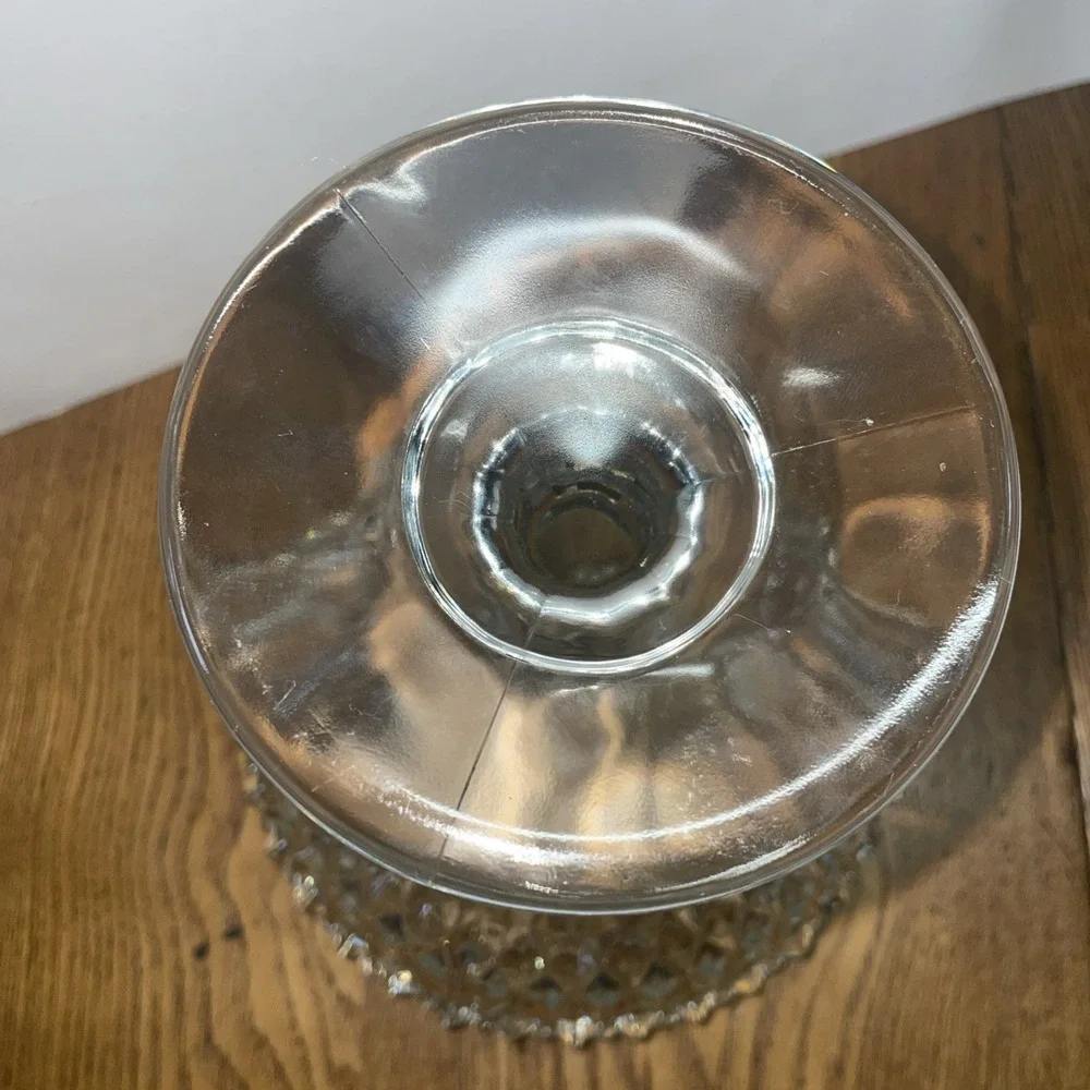 Indiana Glass decadent pedestal