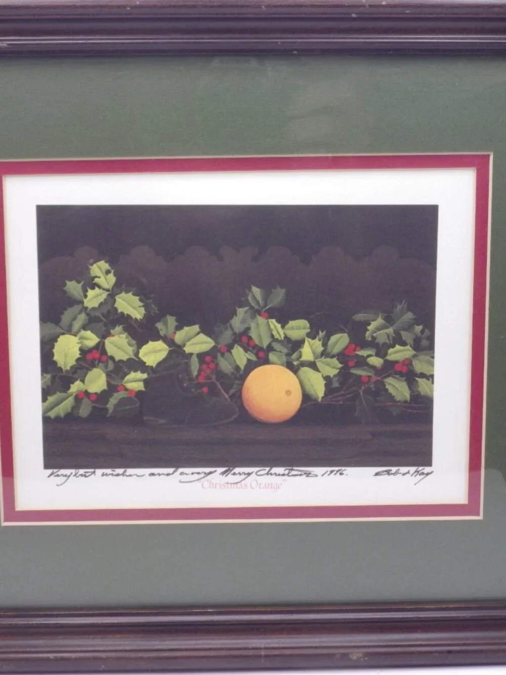 Framed/ Signed/ Bob Timberlake Print/ 